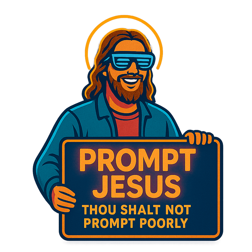 Prompt Jesus - Thou Shalt Not Prompt Poorly
